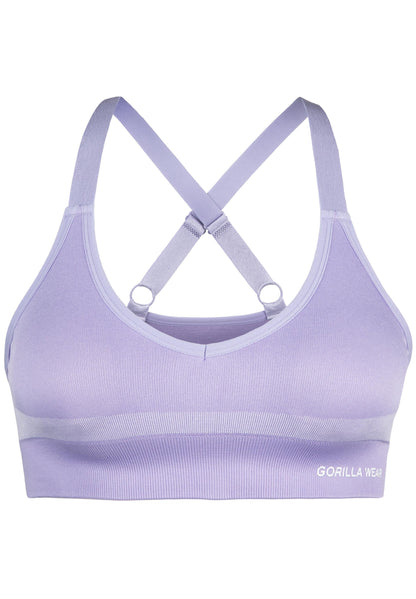 Selah Seamless Sports Bra - Lilac