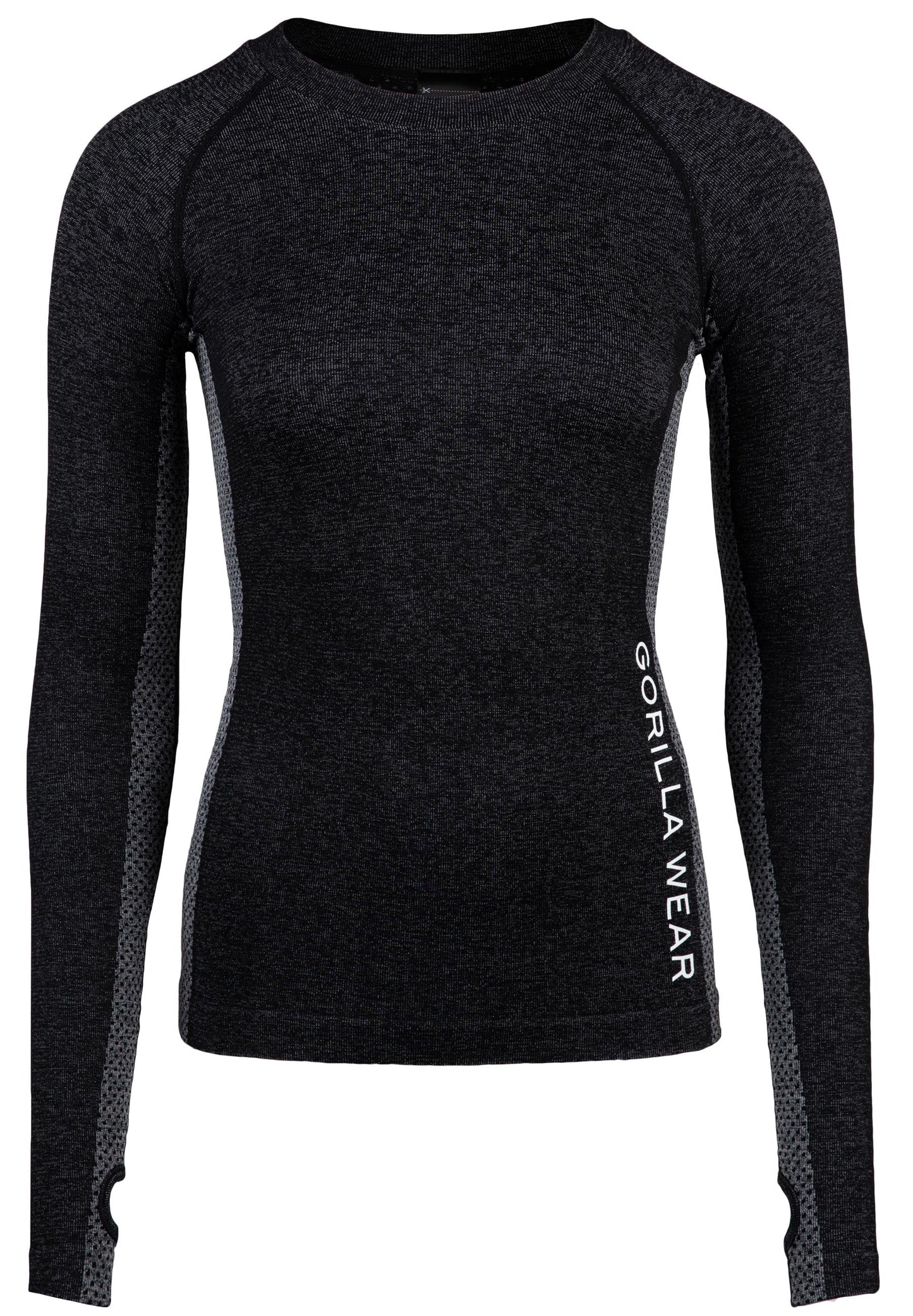 Selah Seamless Long Sleeve- Black