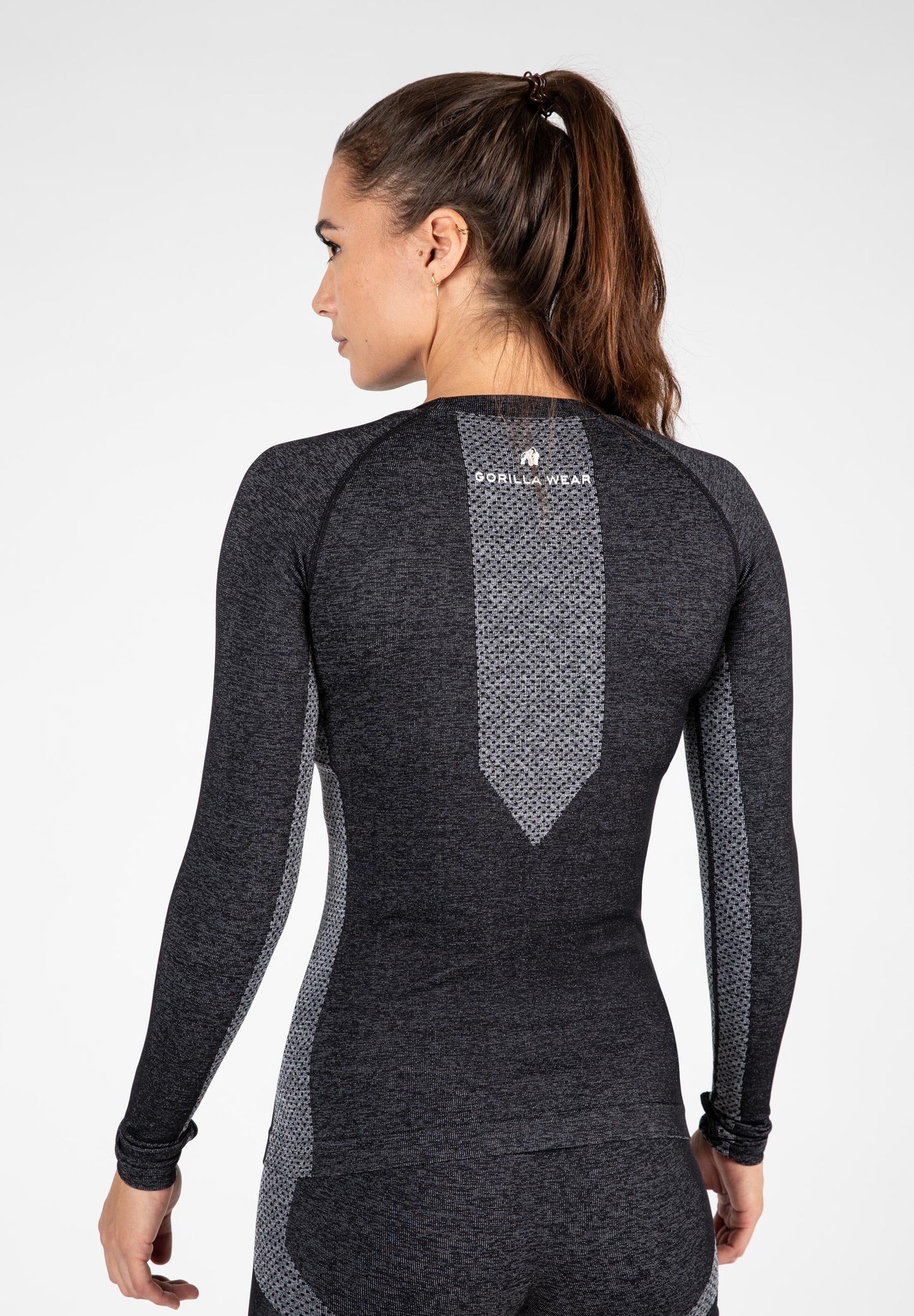 Selah Seamless Long Sleeve- Black