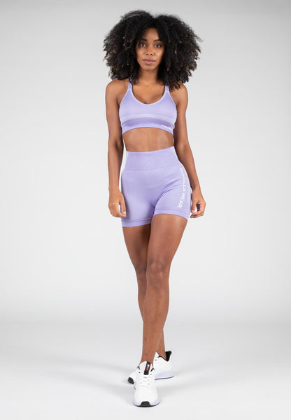 Selah Seamless Shorts - Lilac