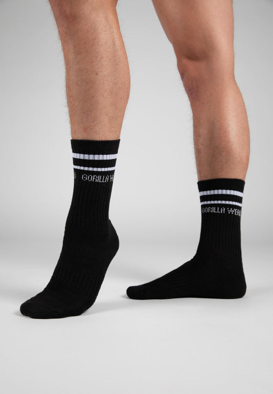 Crew Socks (2 Pack) - Black