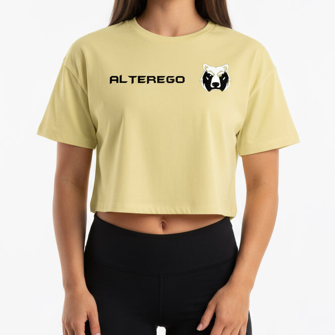 Conquer Oversize Crop Tee