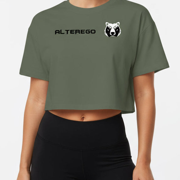 Conquer Oversize Crop Tee