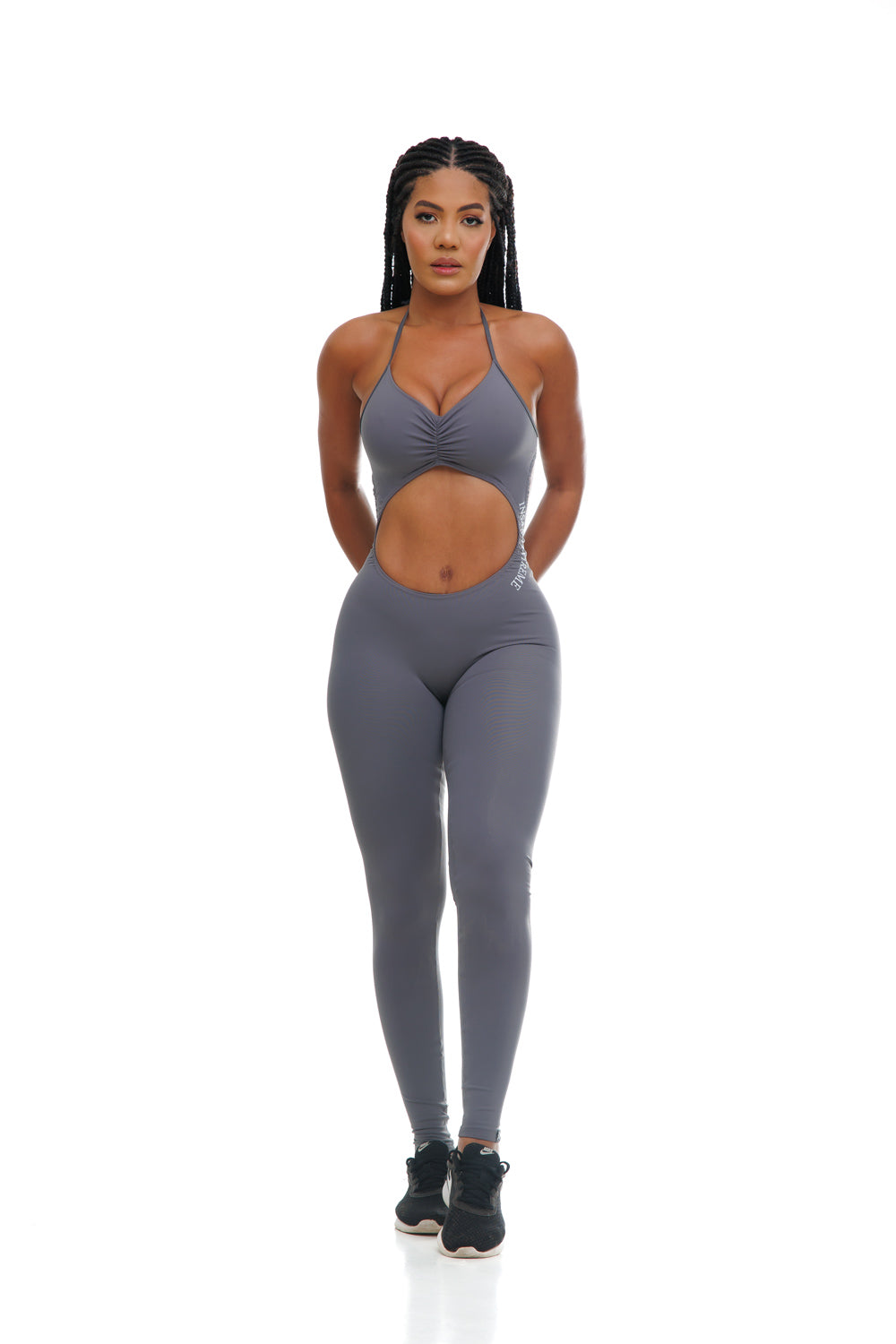 Full Length Open Tummy Scrunch Bum Bodysuit