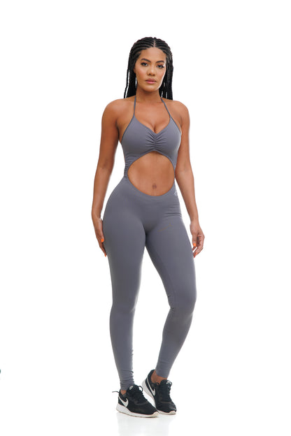 Full Length Open Tummy Scrunch Bum Bodysuit