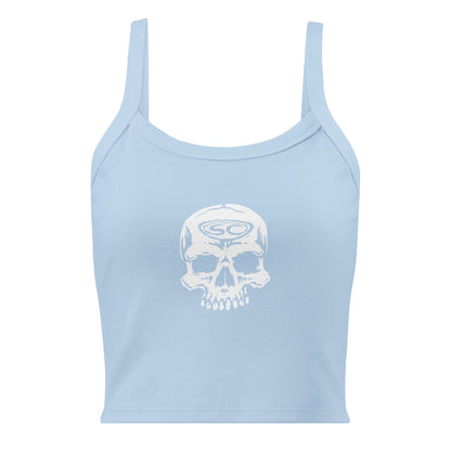 SC Skull Women’s micro-rib tank top