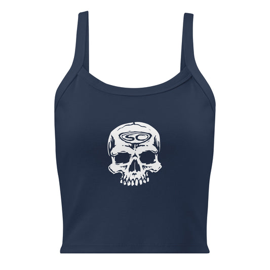 SC Skull Women’s micro-rib tank top