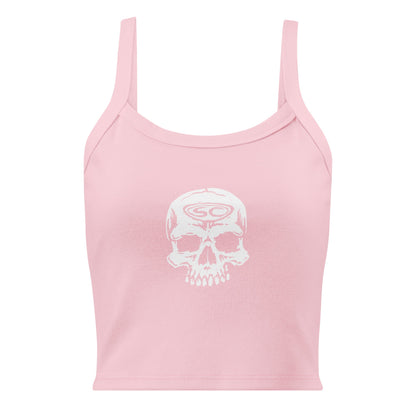 SC Skull Women’s micro-rib tank top