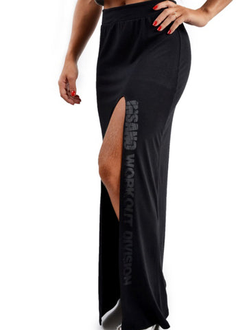 Long Lenght Side Slit Skirt
