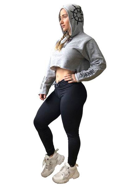 Crop Hoodie Sweatshirt