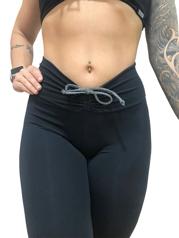 Drawstring Waist Legging
